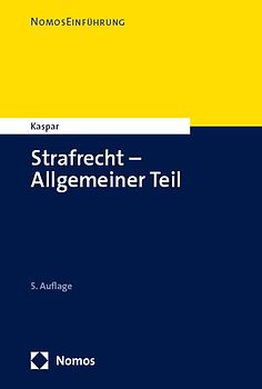 Strafrecht – Allgemeiner Teil