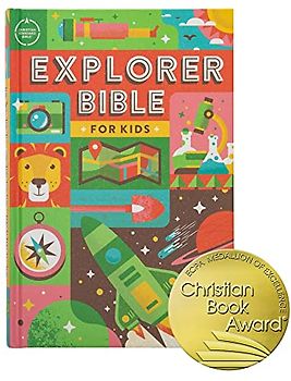 Explorer Bible For Kids: Christian Standard Bible, Highly Readable, Highly Reliable, Christ in Context, 9.5 Pint Type Size, Ribbon Marker, Full-Color Maps