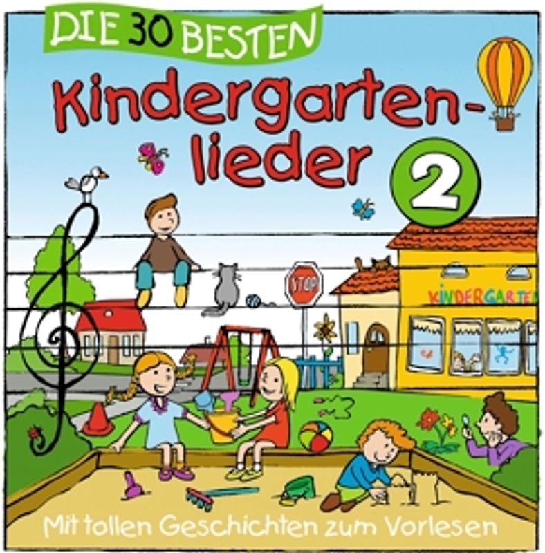 Sommerland,S./Glück,K.& Kita-Frösche,Die - Die 30 Besten Kindergartenlieder 2