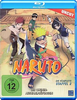 Naruto: Die komplette Staffel 2 - Die Chunin-Auswahlprüfungen [Uncut] Blu-ray Disc