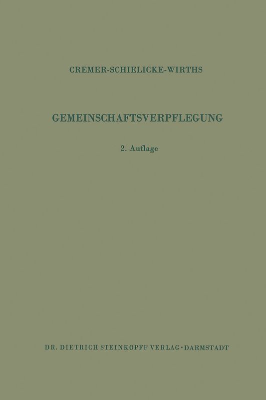 Gemeinschaftsverpflegung