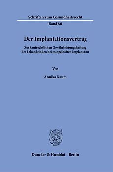 Der Implantationsvertrag