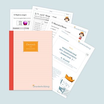 Grundschule - Deutsch, 4. Klasse: Wiederholung des Jahresstoffs - Teil 2