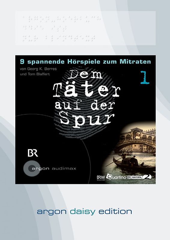 Dem Täter auf der Spur 1, Folge 1-3 (DAISY Edition)