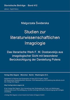 Studien zur literaturwissenschaftlichen Imagologie