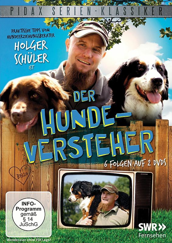 Der Hundeversteher / 6 Folgen der erfolgreichen Doku-Reihe (Pidax Serien-Klassiker) [2 DVDs] DVD
