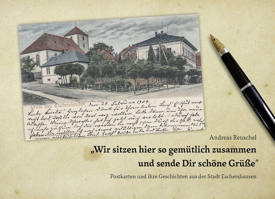 „Wir sitzen hier so gemütlich zusammen und senden Dir schöne Grüße“