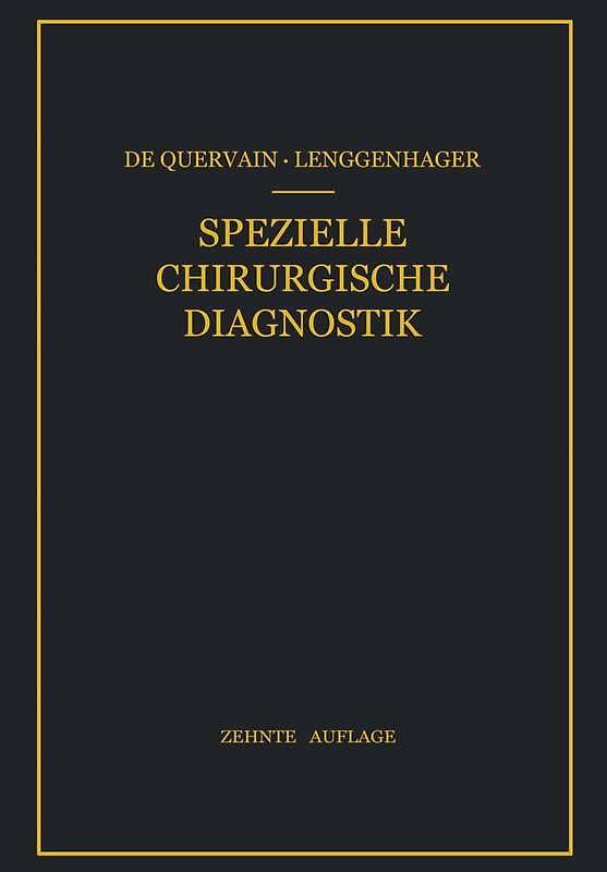 Spezielle Chirurgische Diagnostik