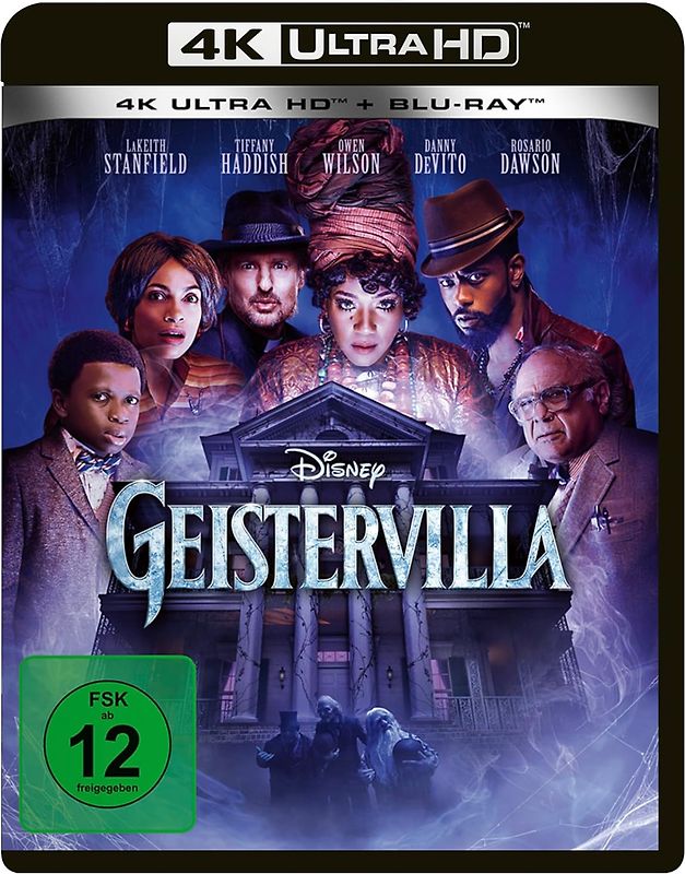 Geistervilla [inkl. Blu-ray] 4K Ultra HD Blu-ray