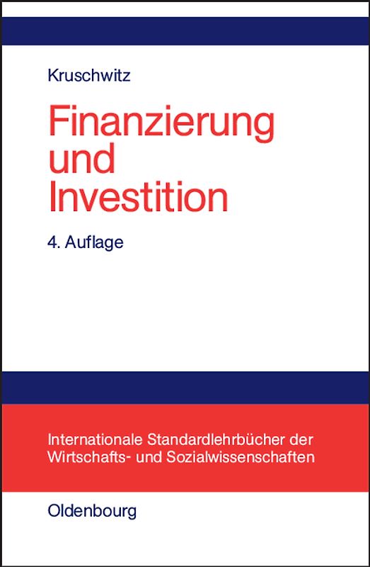 Finanzierung und Investition