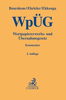 Wertpapiererwerbs- und Übernahmegesetz. WpÜG