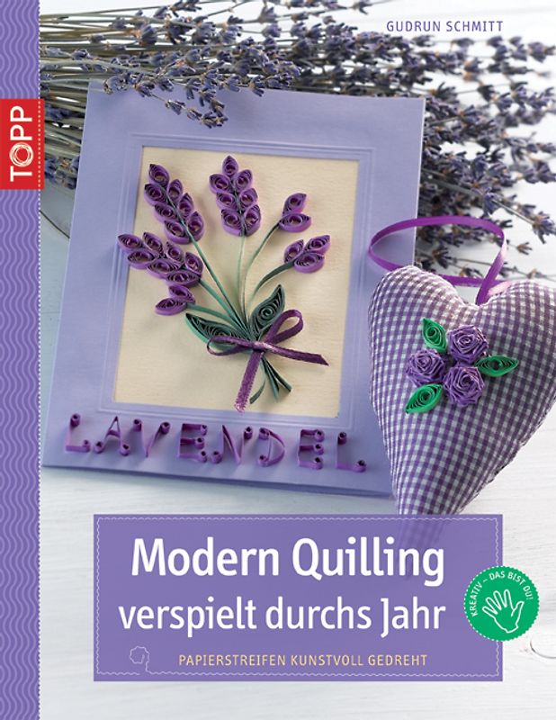 Modern Quilling verspielt durchs Jahr