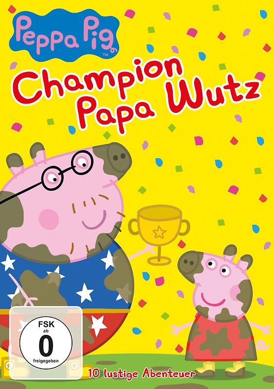 Peppa Pig - Champion Papa Wutz DVD