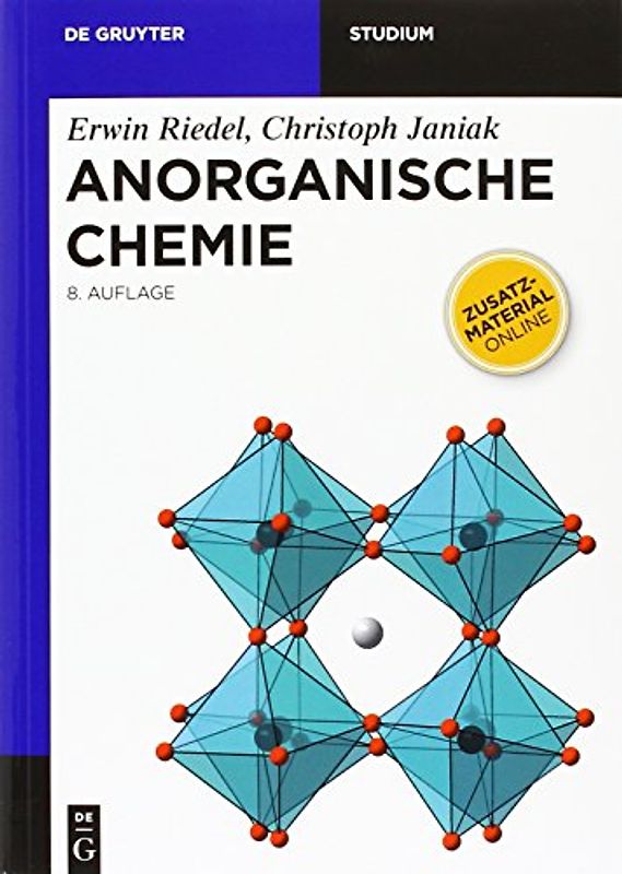 Kombi Anorganische Chemie, 8.A. und Übungsbuch Allgemeine und Anorganische Chemie 3.A.