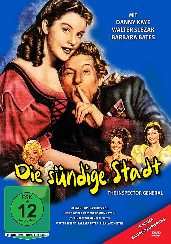Kaye,Danny/Slezak,Walter/Bates,Barbara/+ - Die Sündige Stadt-Danny Kaye [2 CDs] DVD