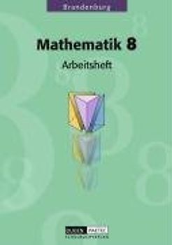 Duden Mathematik - Sekundarstufe I - Brandenburg / 8. Schuljahr - Arbeitsheft - Bisherige Ausgabe
