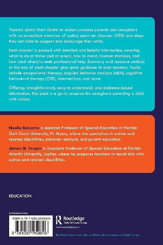 Parent's Quick Start Guide to Autism