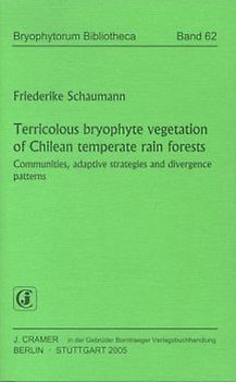 Terricolous bryophyte vegetation of Chilean temperate rain forests