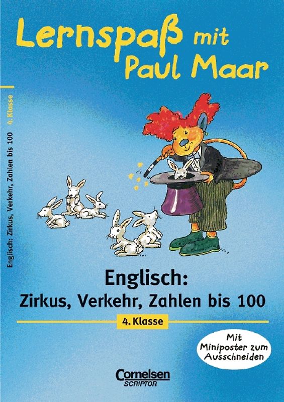 Lernspaß mit Paul Maar - Englisch / 4. Schuljahr - Zirkus, Verkehr, Zahlen bis 100. Lernspiele (Heft 1)
