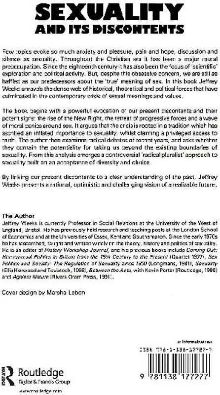 Sexuality and Its Discontents