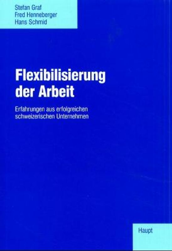 Flexibilisierung der Arbeit