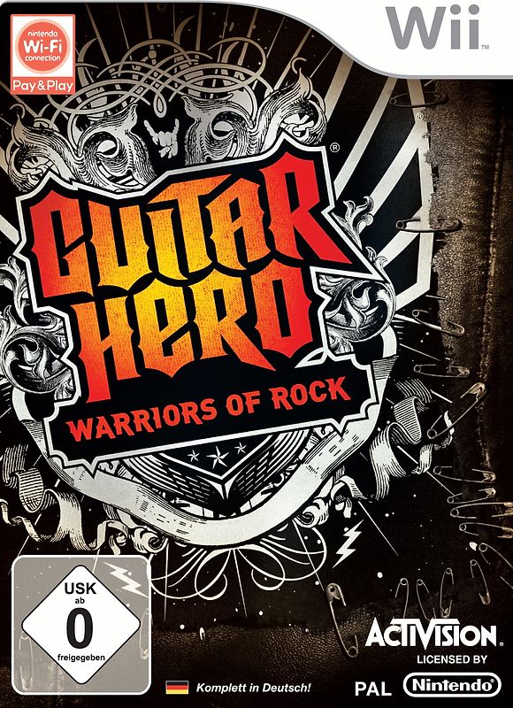 Guitar Hero: Warriors of Rock Nintendo Wii