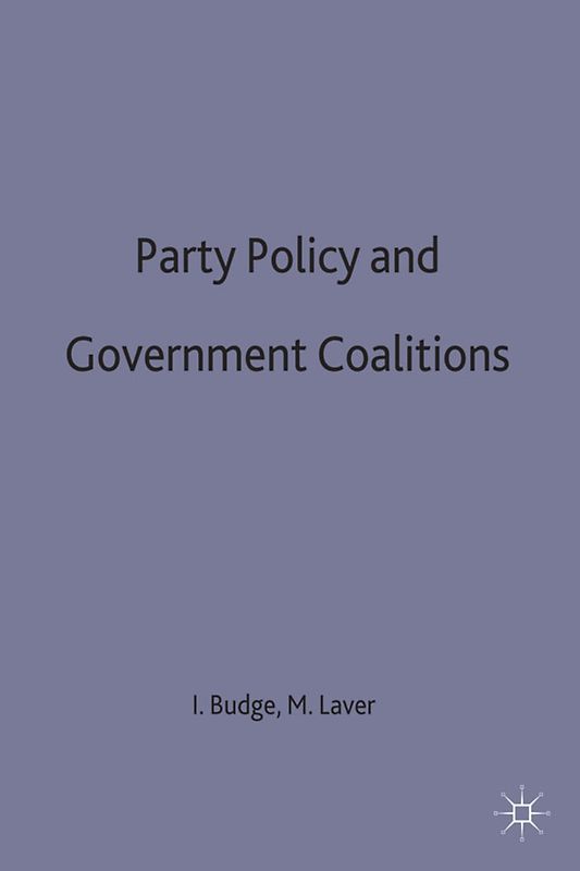 Party Policy and Government Coalitions