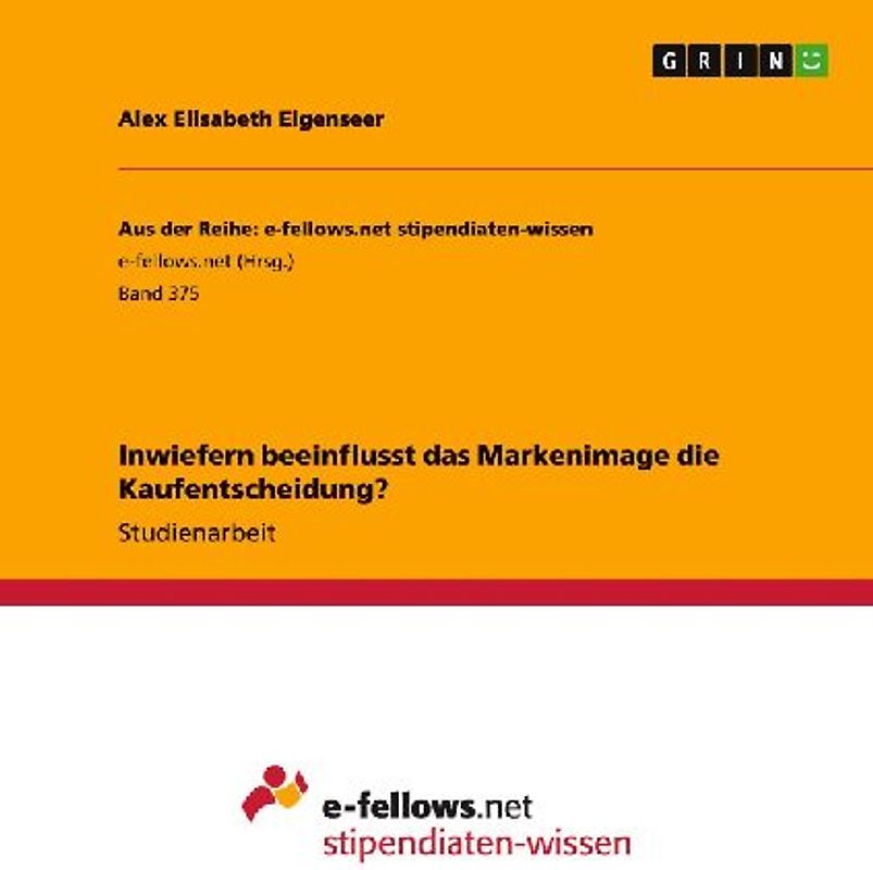 Inwiefern beeinflusst das Markenimage die Kaufentscheidung?