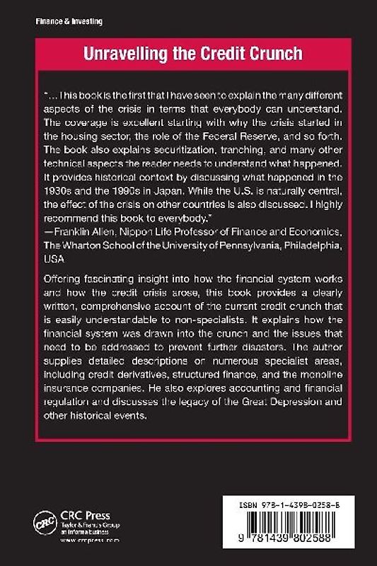 Unravelling the Credit Crunch