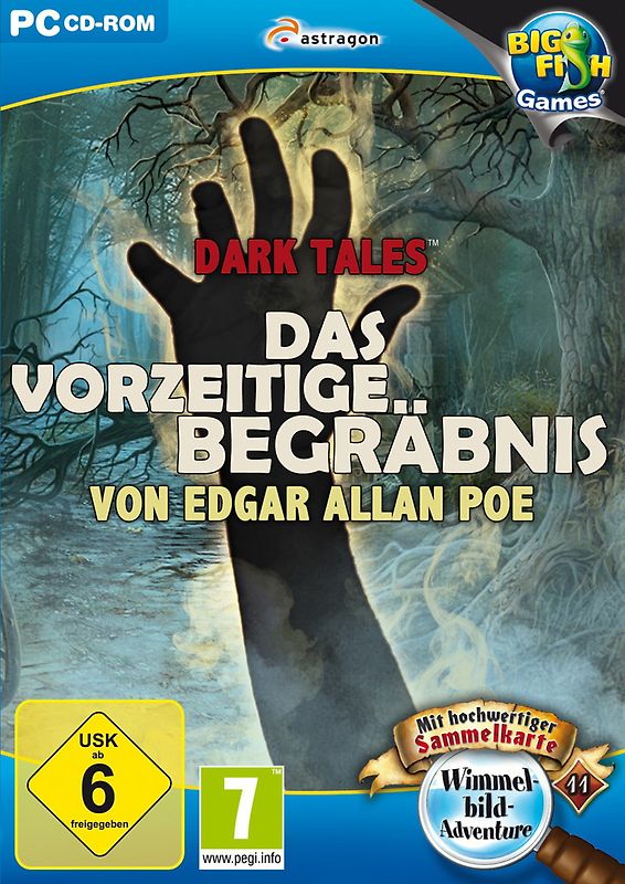Dark Tales 3: Das vorzeitige Begräbnis von Edgar Allan Poe PC Spiele