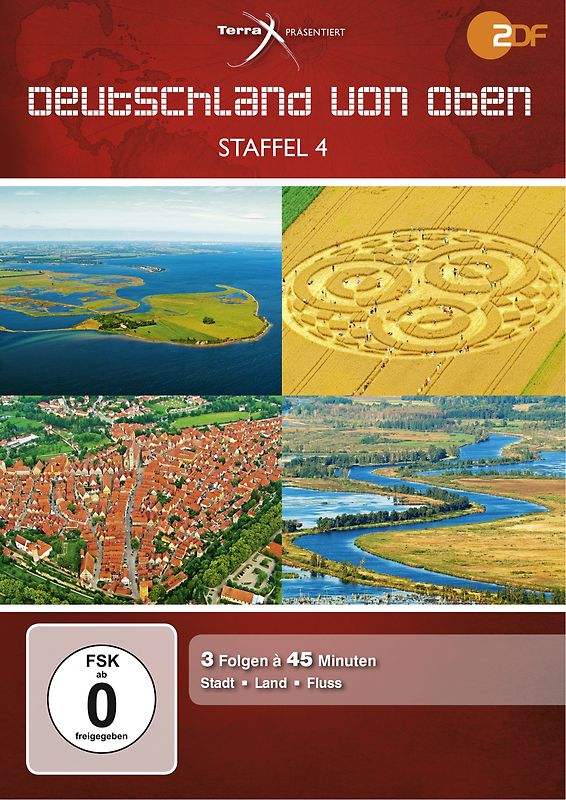 Terra X präsentiert: Deutschland von oben - Staffel 4 DVD