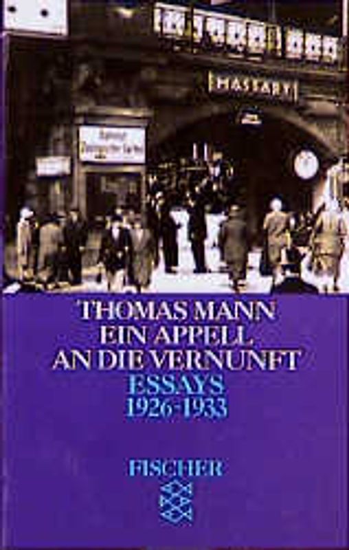 Ein Appell an die Vernunft