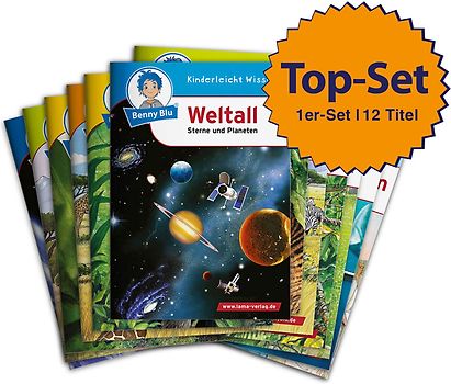 Benny Blu - Top-Seller-Set 2 12 Titel ( 12 Wissensbücher )