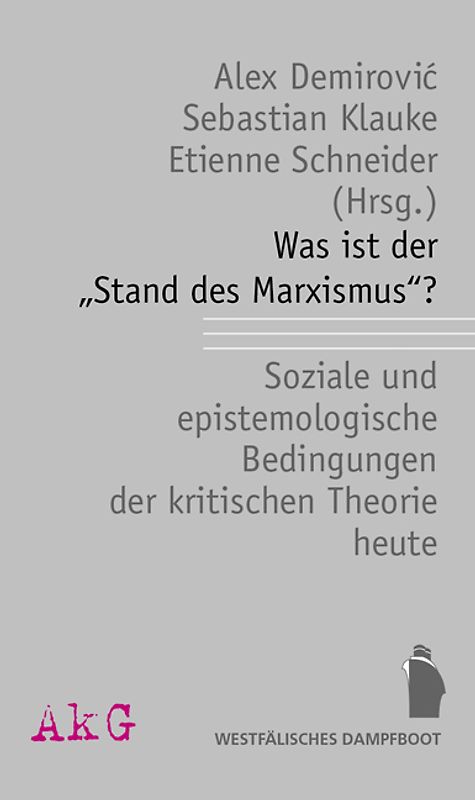 Was ist der "Stand des Marxismus"?