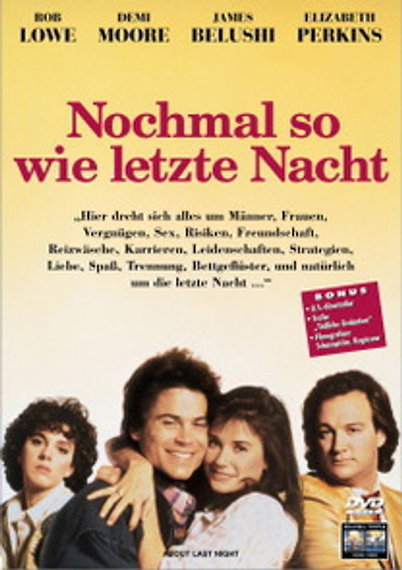 Nochmal so wie letzte Nacht DVD