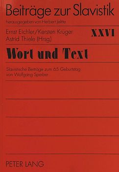 Wort und Text