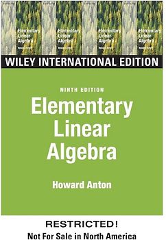 Elementary Linear Algebra