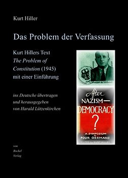 Das Problem der Verfassung