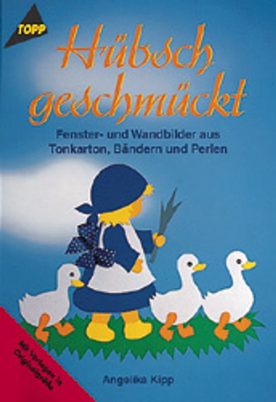 Hübsch geschmückt. Fenster- und Wandbilder mit Perlen und Bändern