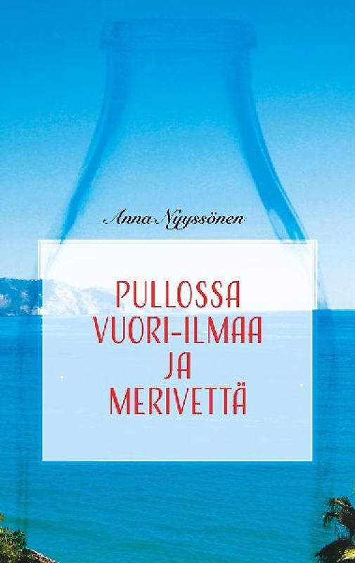 Pullossa vuori-ilmaa ja merivettä