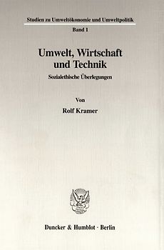 Umwelt, Wirtschaft und Technik.