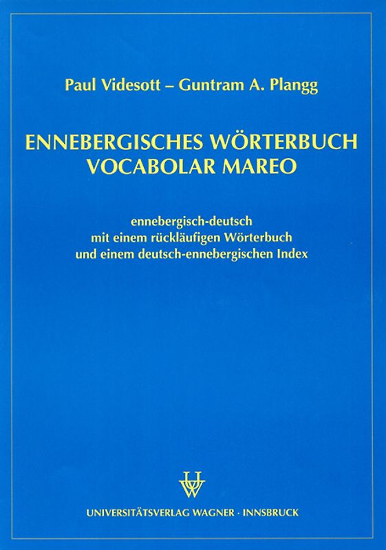Ennebergisches Wörterbuch - Vocabolar Mareo