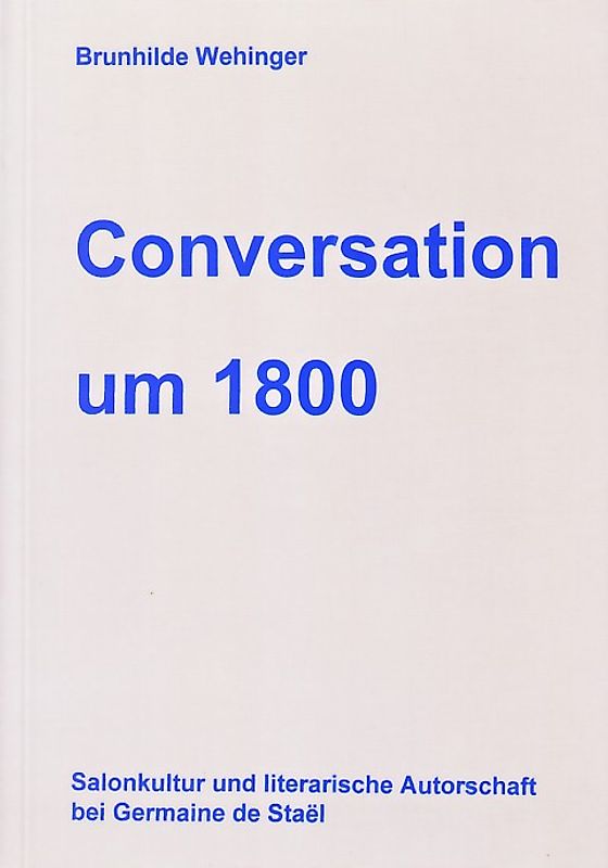 Conversation um 1800