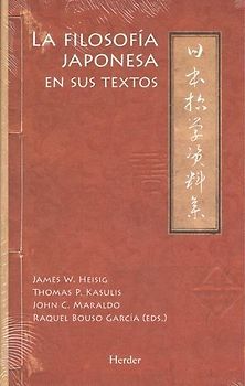 Filosofia Japonesa En Sus Textos, La