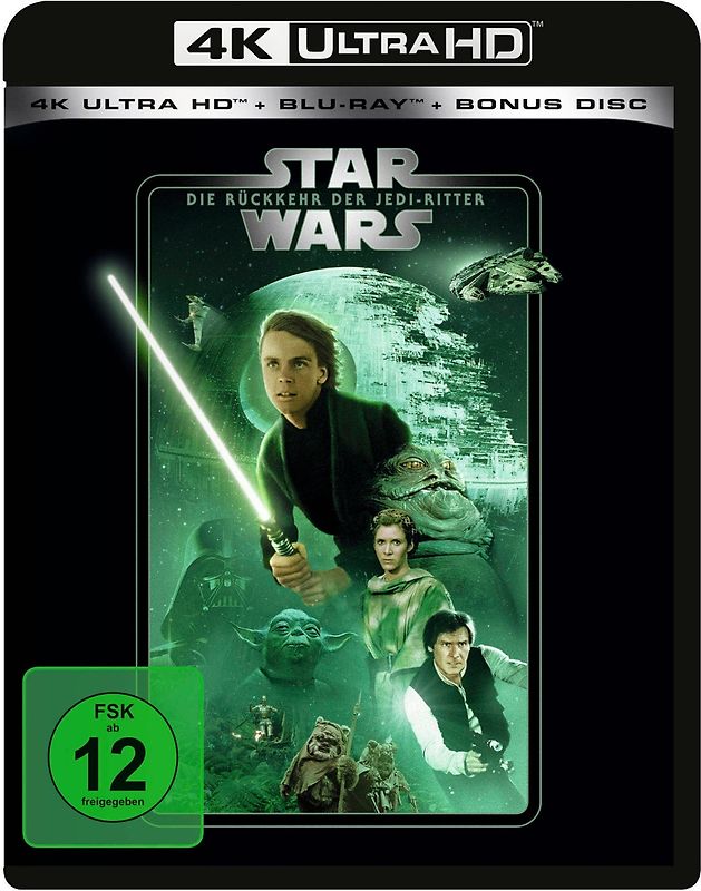 Star Wars: Episode VI - Die Rückkehr der Jedi-Ritter [inkl. 2 Blu-rays] 4K Ultra HD Blu-ray