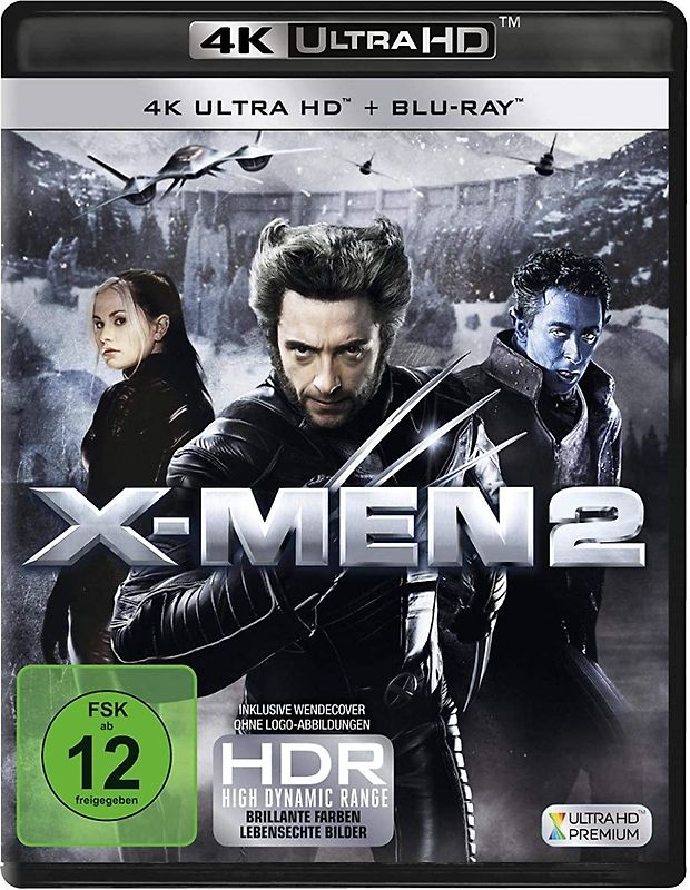 X-MEN 2 4K Ultra HD Blu-ray