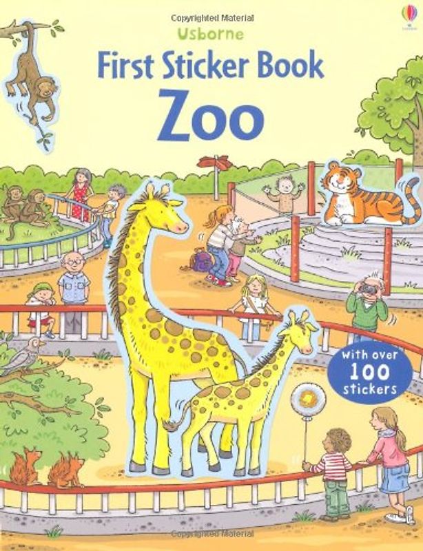 The Zoo (Usborne First Sticker Books) - Taplin, Sam