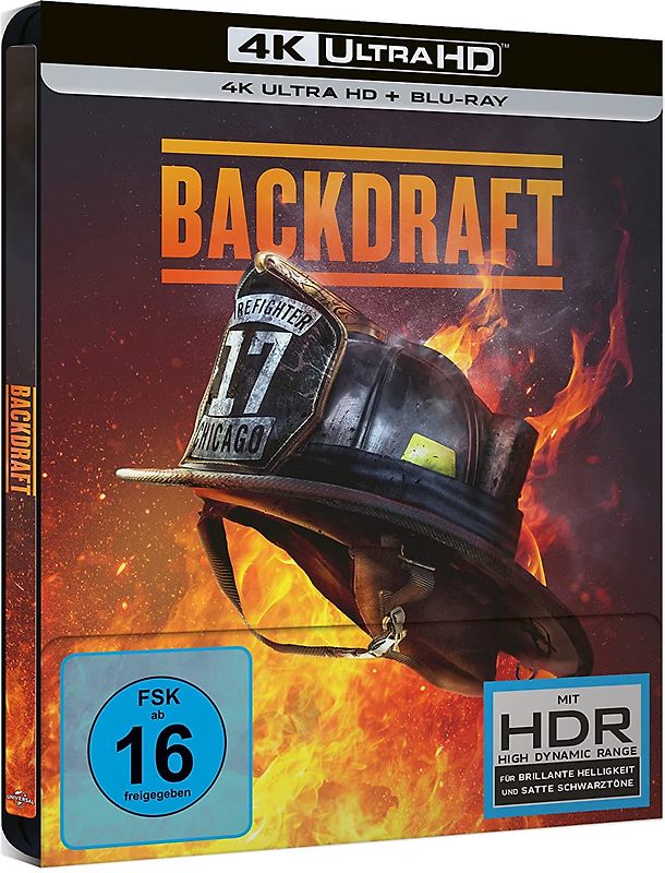 Backdraft [Limited Steelbook Edition, inkl. Blu-ray] 4K Ultra HD Blu-ray