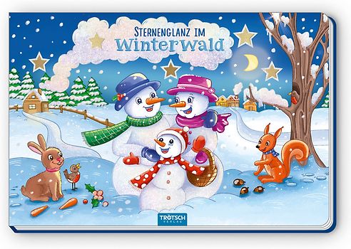 Trötsch Gucklochbuch Sternenglanz im Winterwald