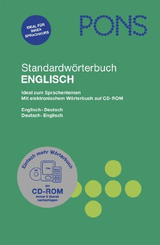 PONS Standardwörterbuch Französisch mit CD-ROM